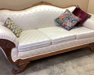 VTG. DUNCAN PHYFE SOFA, VGC,