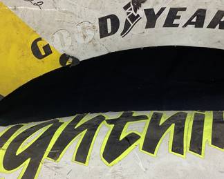 (2) SIGNED CAR PARTS, ED BENO #22