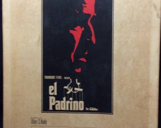 THE GODFATHER LATIN POSTER AD