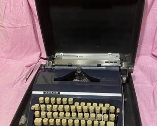 Adler Typewriter With Case