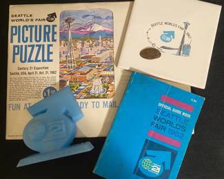 1962 Seattle Worlds Fair Collectibles