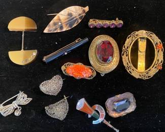 Antique Vintage, Brooches And Scatter Pins