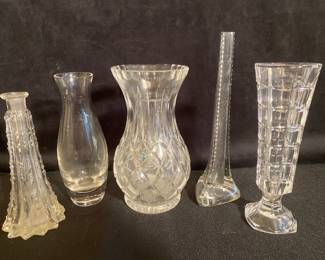 5th Ave Hand Cut Full Lead Polish Crystal Vase More