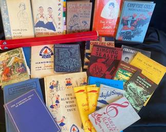 Campfire Girl By The Sea, CFG Handbooks Other Vintage Material