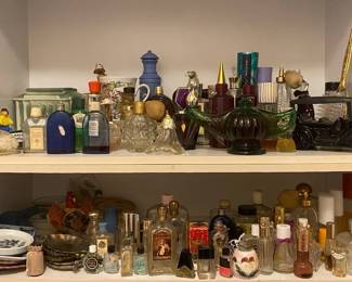 Vintage Avon And Yardley Perfume Bottles