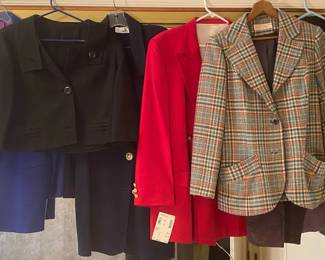 Vintage Womens Pendleton Blazer, Studio 131 Jacket And More Wool Jackets, Size L 