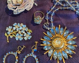 Vintage, Rhinestone, Jewelry, And More