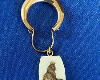 Scrimshaw Style Charm Hoop