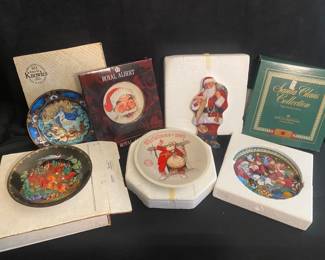 Bing Grondahl, Knowles  Royal Doulton Seasonal Collectible Plates