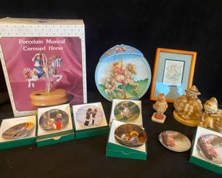 Musical Carousel, Small David Zolan Plates, More