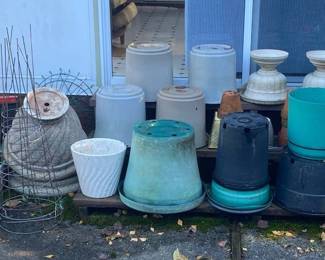 Collection Of Flower Pots