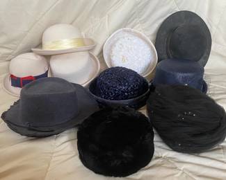 Vintage Womens Hats, Christian Dior, British Fez Beret, Lancaster