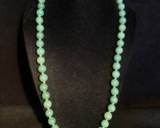 JadeJadeite Beaded Necklace