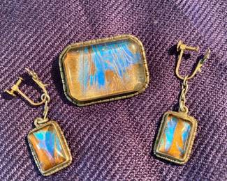 Antique HKW Signed Sterling Set