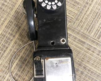 Vintage pay phone