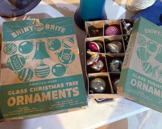 Vintage Christmas Stuff Xmas Ornaments