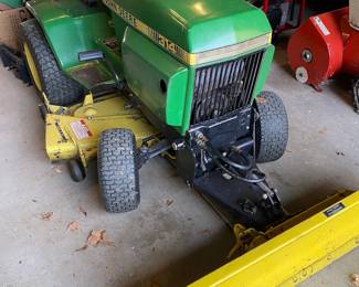 John Deere 314 with Blade, Plow, Deck & 14hp Kohler NICE!