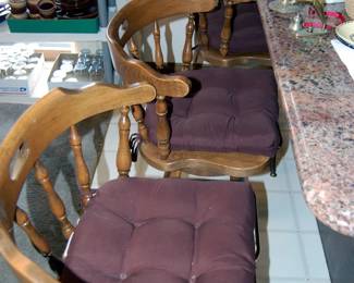 3 of the 4 Bar Stools