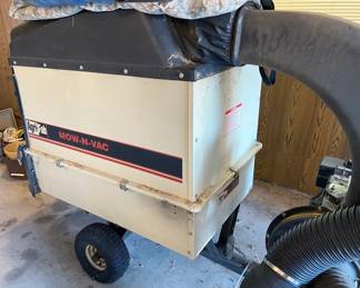 Pull Behind Leaf Vac (8hp Briggs) NICE!