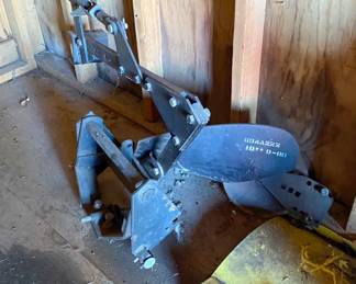 One Bottom Plow for Tractor (Sears Brand but universal fit)