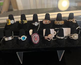 New Sterling Rings