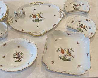 Herend Rothschild Bird China