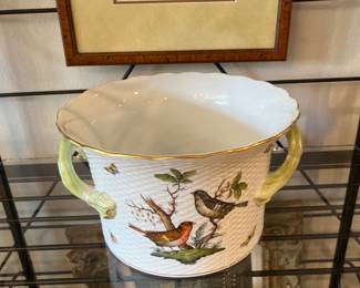 Herend Rothschild Bird China 