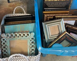 Lots of picture frames