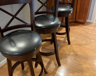 Set of 3 Barstools 