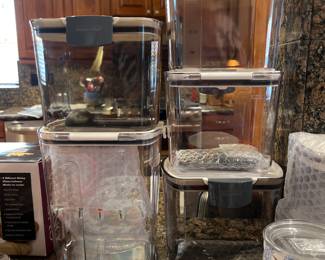 New kitchen storage containers 