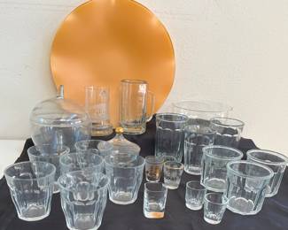 Bar ware glasses