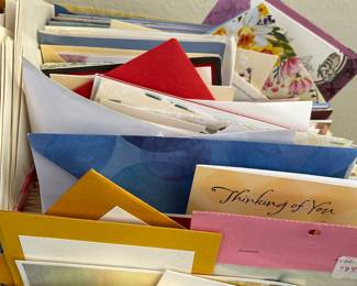 Card collection, vintage and seasonal holiday 