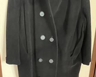 Charles Berg of Portland Oregon  woman vintage coat