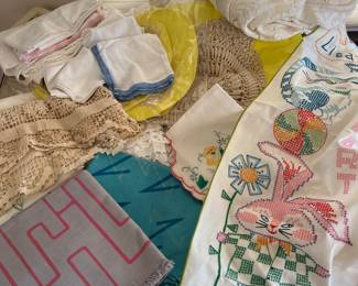 Vintage linens