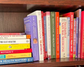 Health related books lot