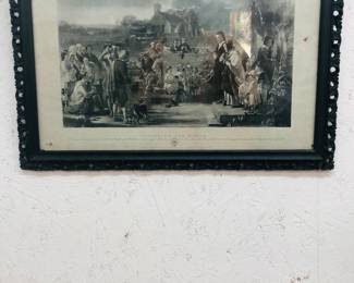 Antique framed Engraving 