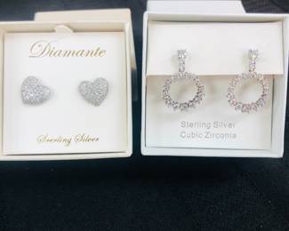 Sterling silver earrings 