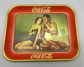 Vintage 1934 Collectable Coca-Cola Tray