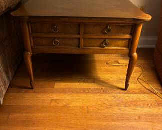 Matching pair larger very nice end tables.