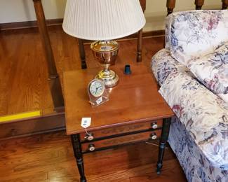 Pair of Hitchcock End Tables 