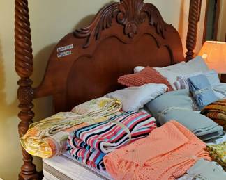 TS Berry sold wood King Bed Frame and King Ortho Support 7000 Mattress & Box Spring 