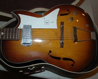 KAY GALAXIE SUNBURST GUITAR! 