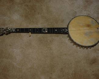 1890s SS STEWART of PHILADELPHIA CHAMPION PRESENTATION model 5 string BANJO! 