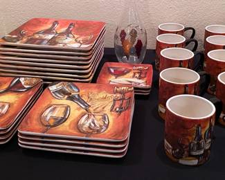 Certified International Vino Dish Set