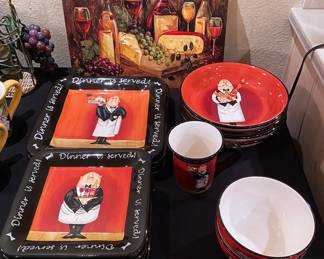 Certified International Waiters Dish Set