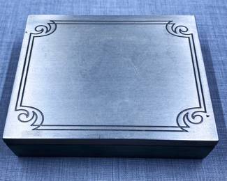 Pewter Trinket Box