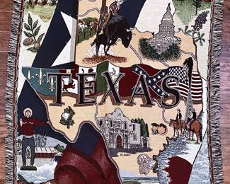 Texas Lone Star State Blanket 