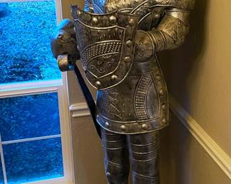 Life Size Medieval Knight Statue
