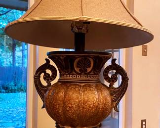 Grecian Urn Style Table Lamp