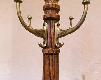 Oak Coat Rack